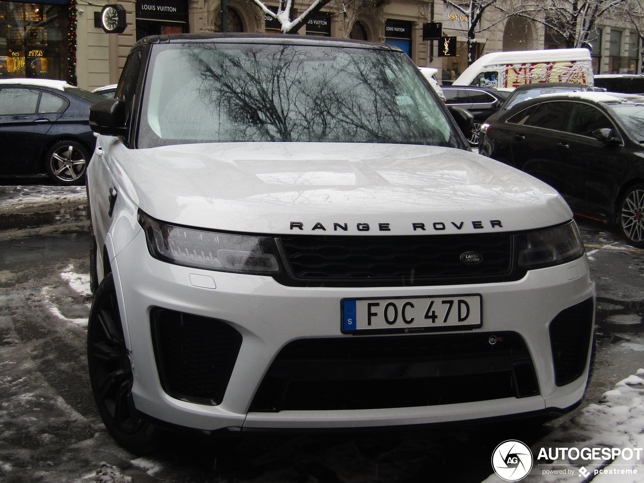 Land Rover Range Rover Sport SVR 2018