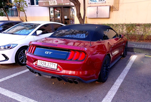 Ford Mustang GT Convertible 2018