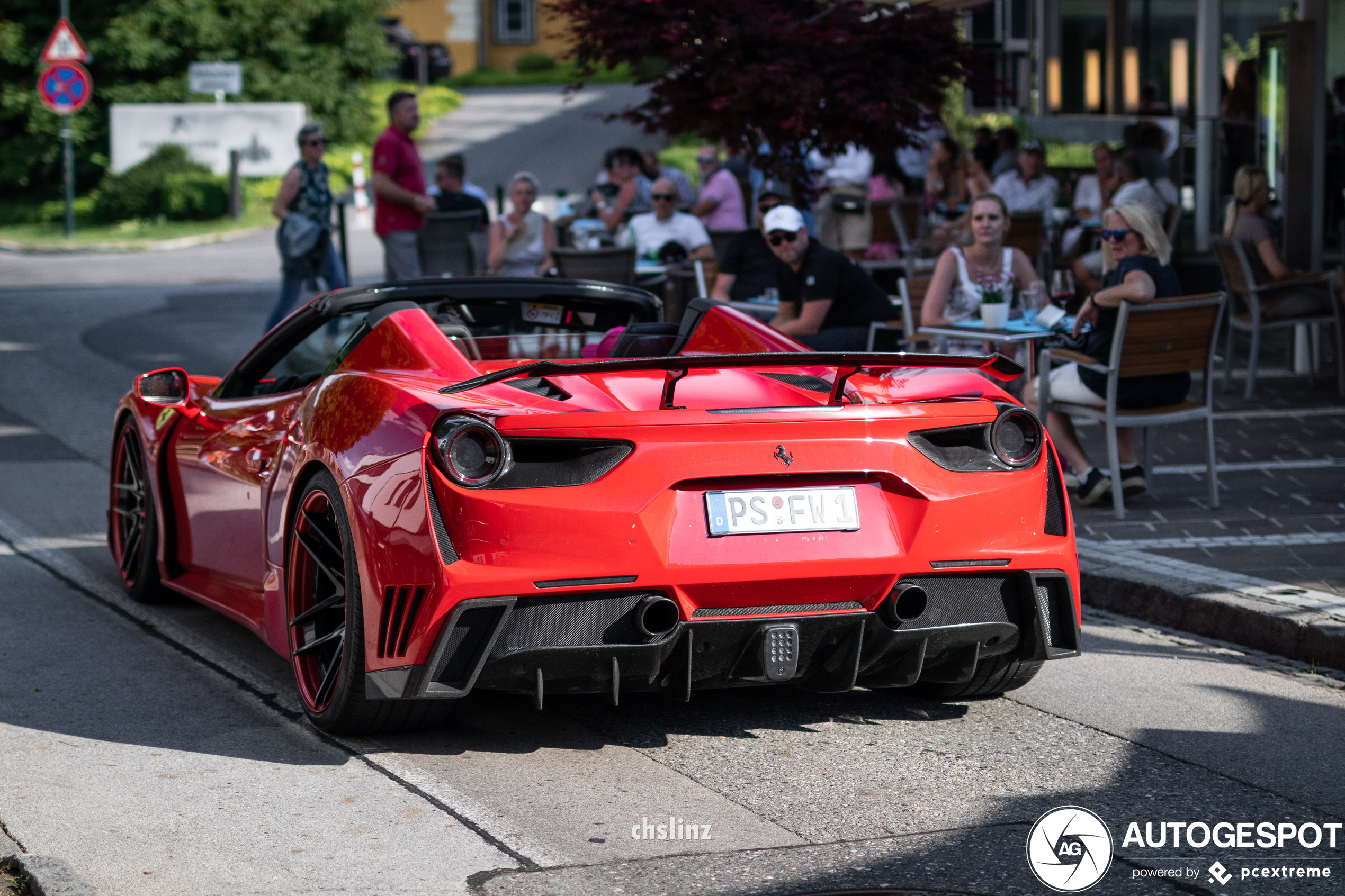 Ferrari 488 Spider Novitec Rosso N-Largo