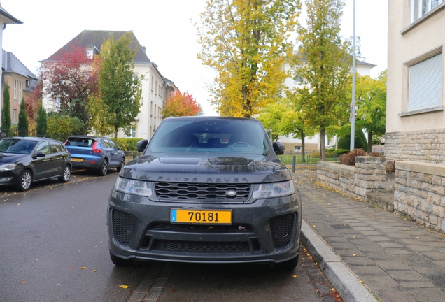 Land Rover Range Rover Sport SVR 2018