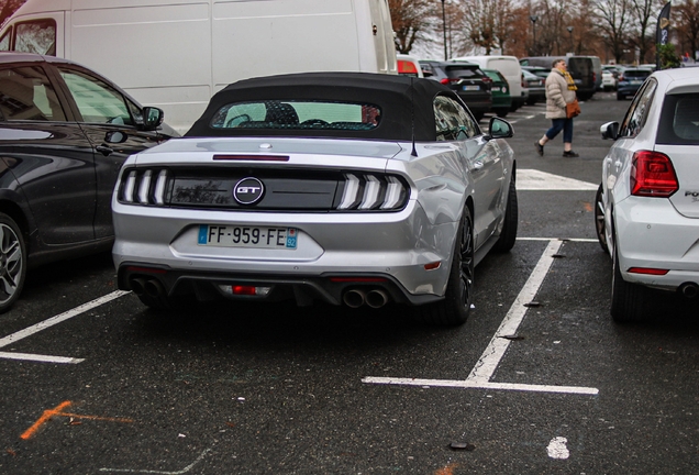 Ford Mustang GT Convertible 2018