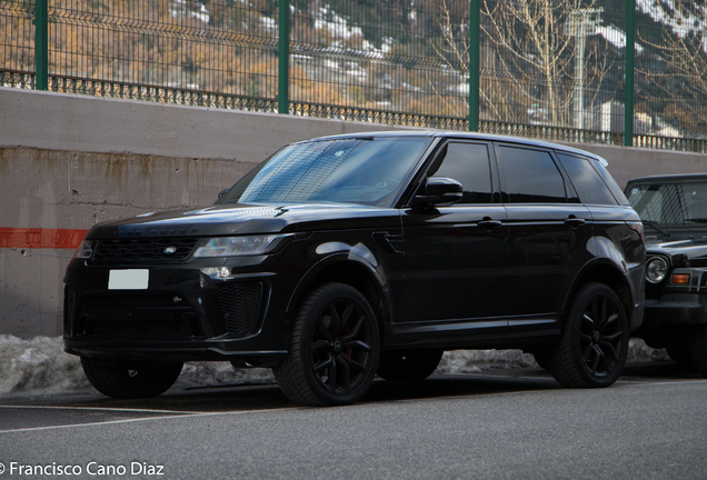 Land Rover Range Rover Sport SVR 2018