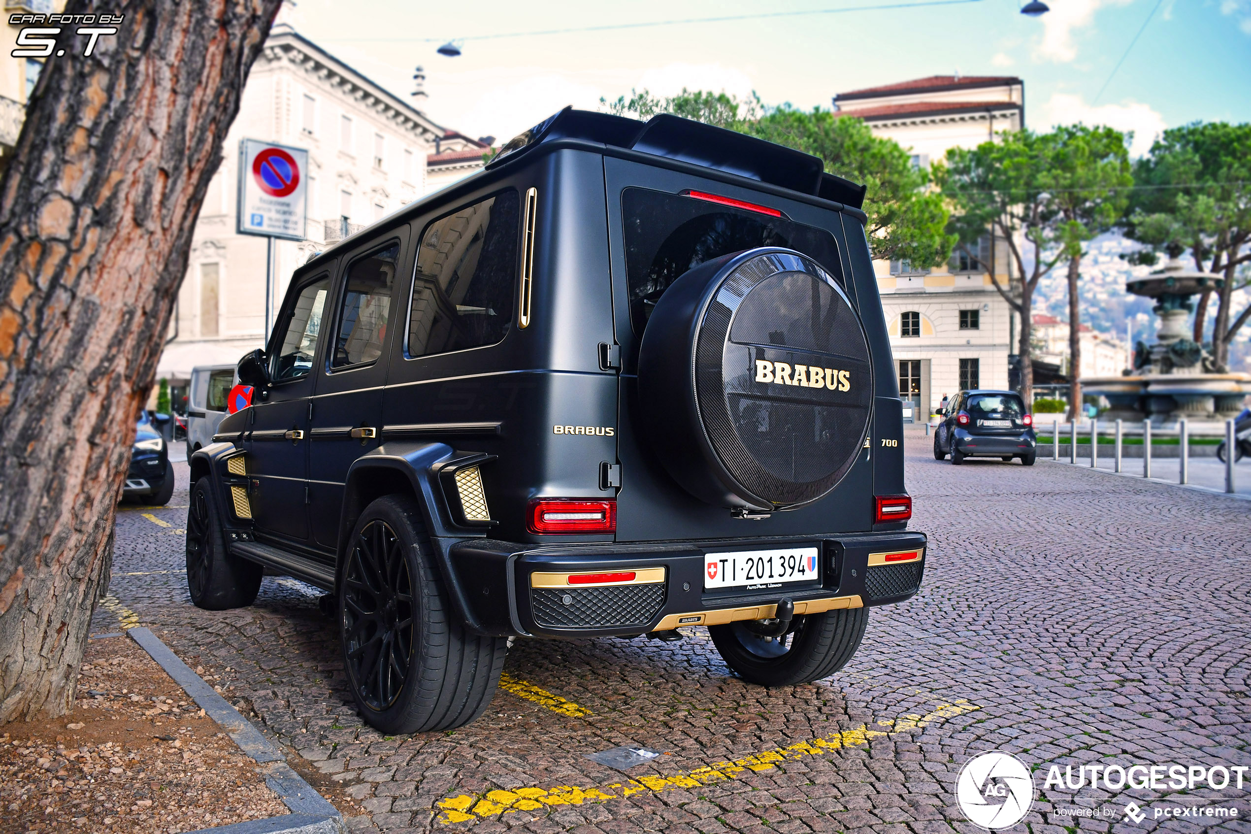 Mercedes-AMG Brabus G B40S-800 Black&Gold Edition W463 2018