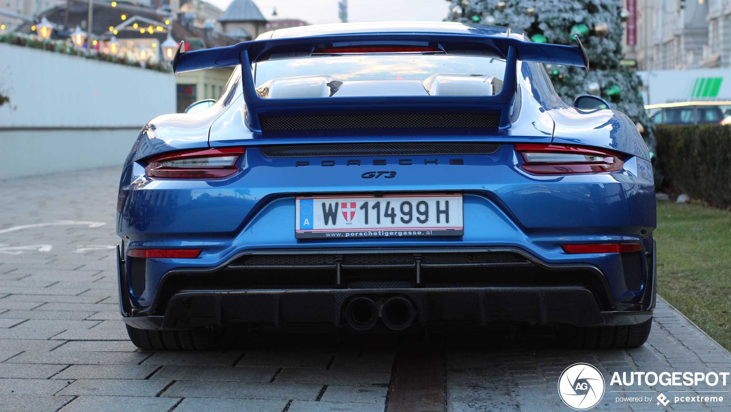Porsche GT3 met bizarre bodykit gespot in Oostenrijk
