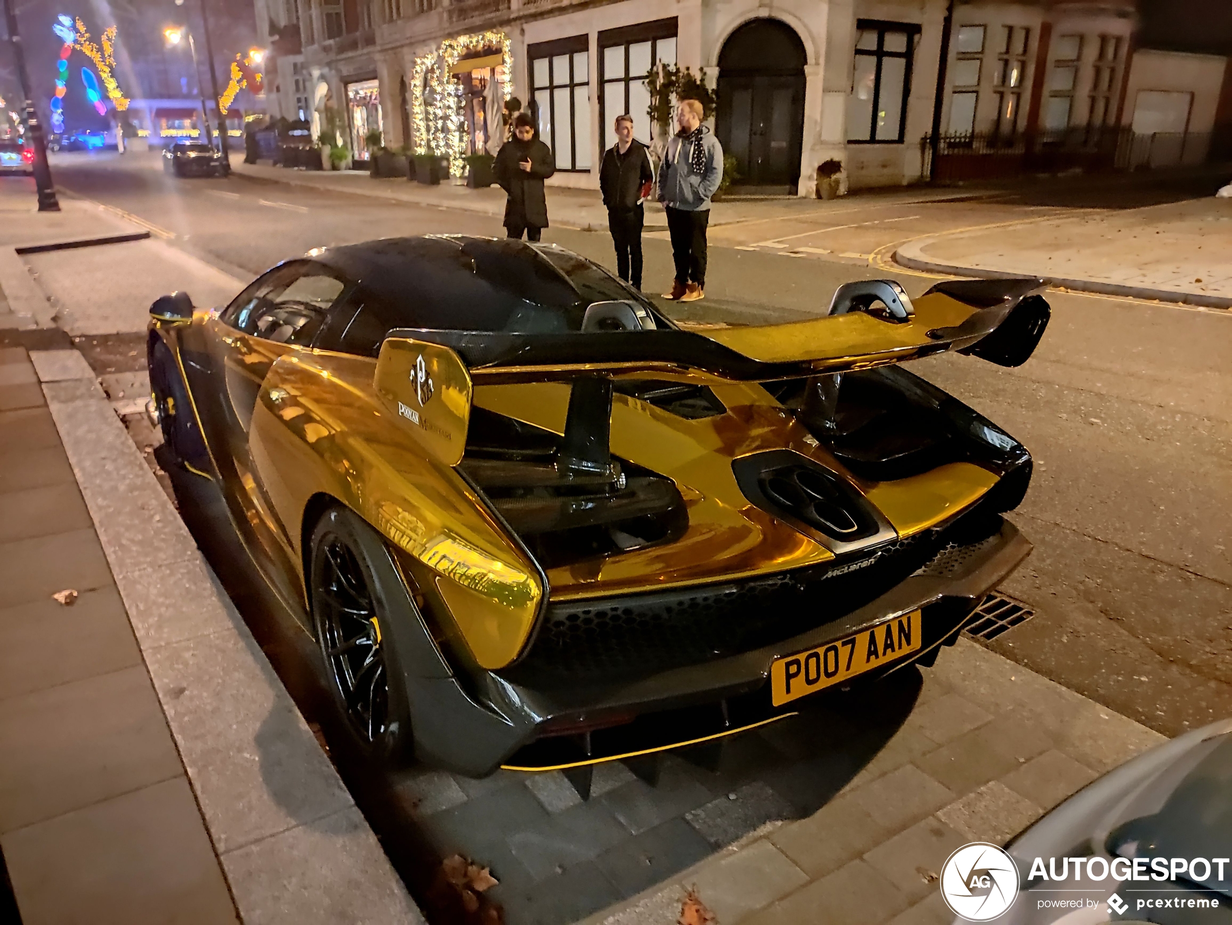 McLaren Senna gaat voor goud!