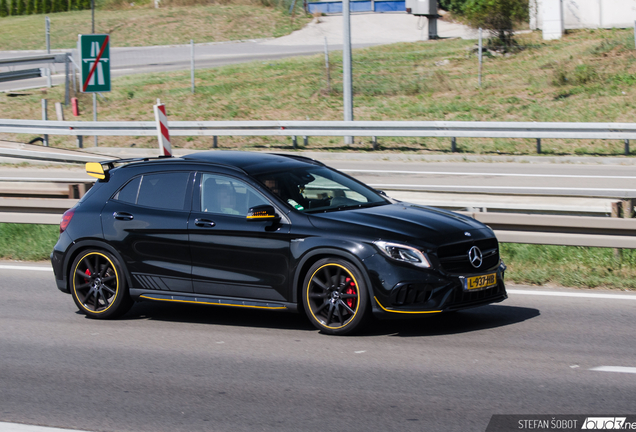 Mercedes-AMG GLA 45 X156 Yellow Night Edition