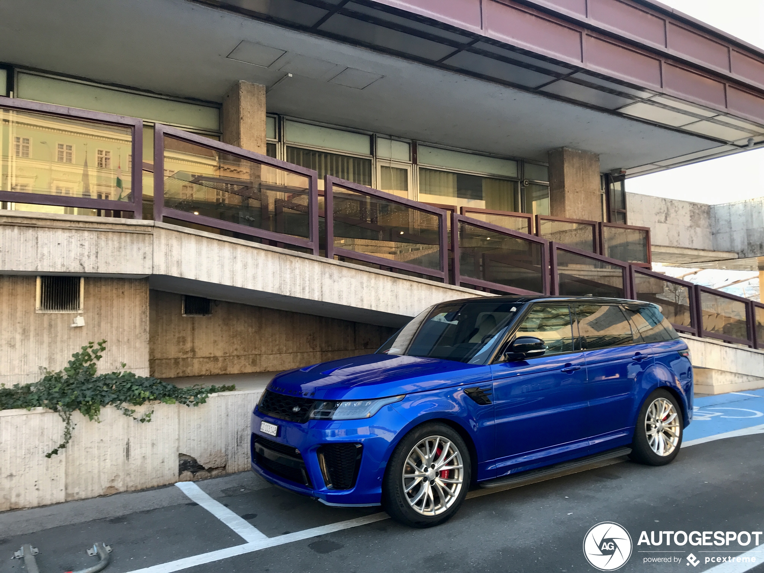 Land Rover Range Rover Sport SVR 2018