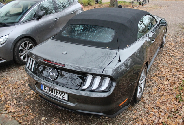 Ford Mustang GT Convertible 2018