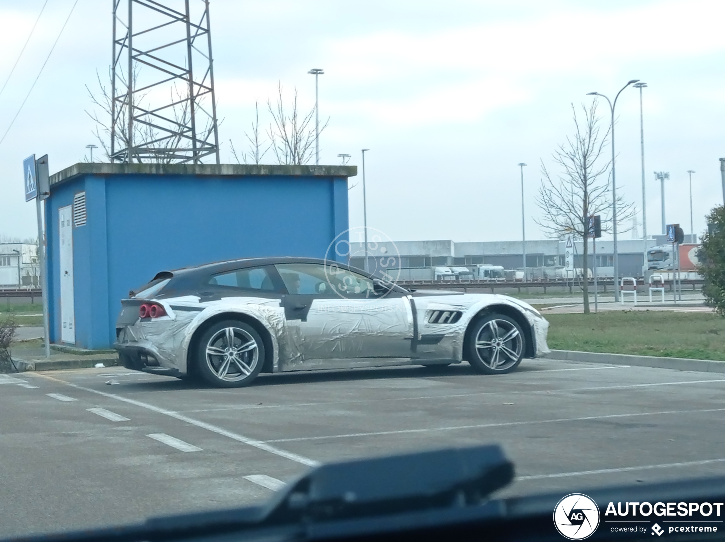 Ferrari Purosangue Mule