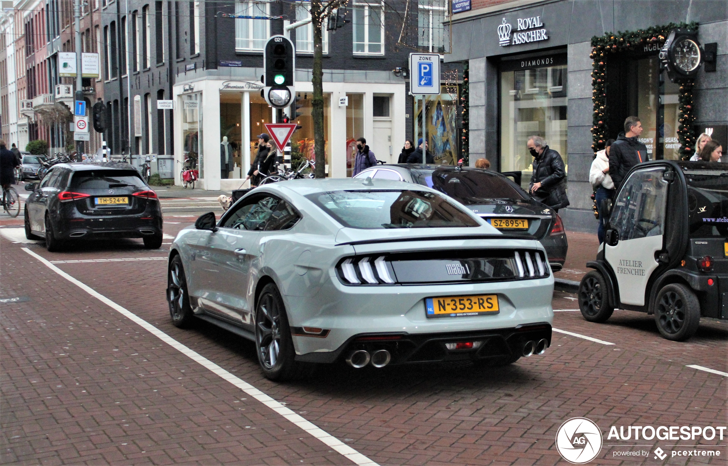 Dit is de eerste Mustang Mach 1 op Nederlands kenteken