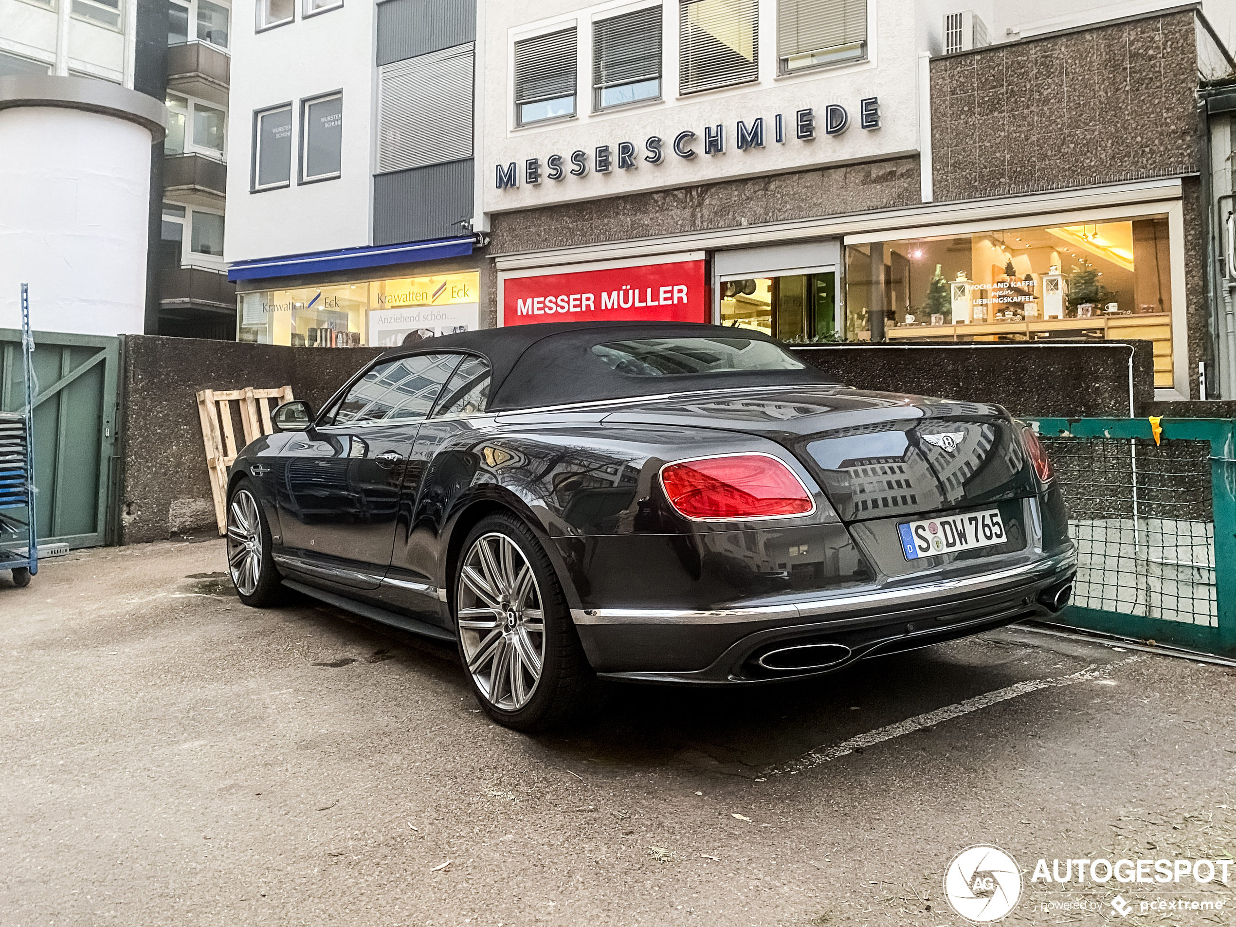 Bentley Continental GTC Speed 2016