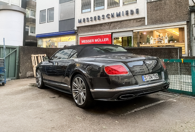 Bentley Continental GTC Speed 2016