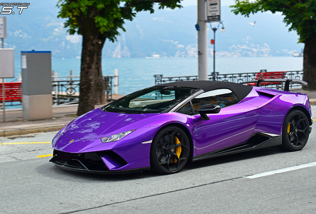 Lamborghini Huracán LP640-4 Performante Spyder