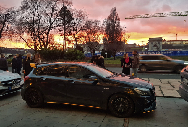 Mercedes-AMG A 45 W176 Yellow Night Edition