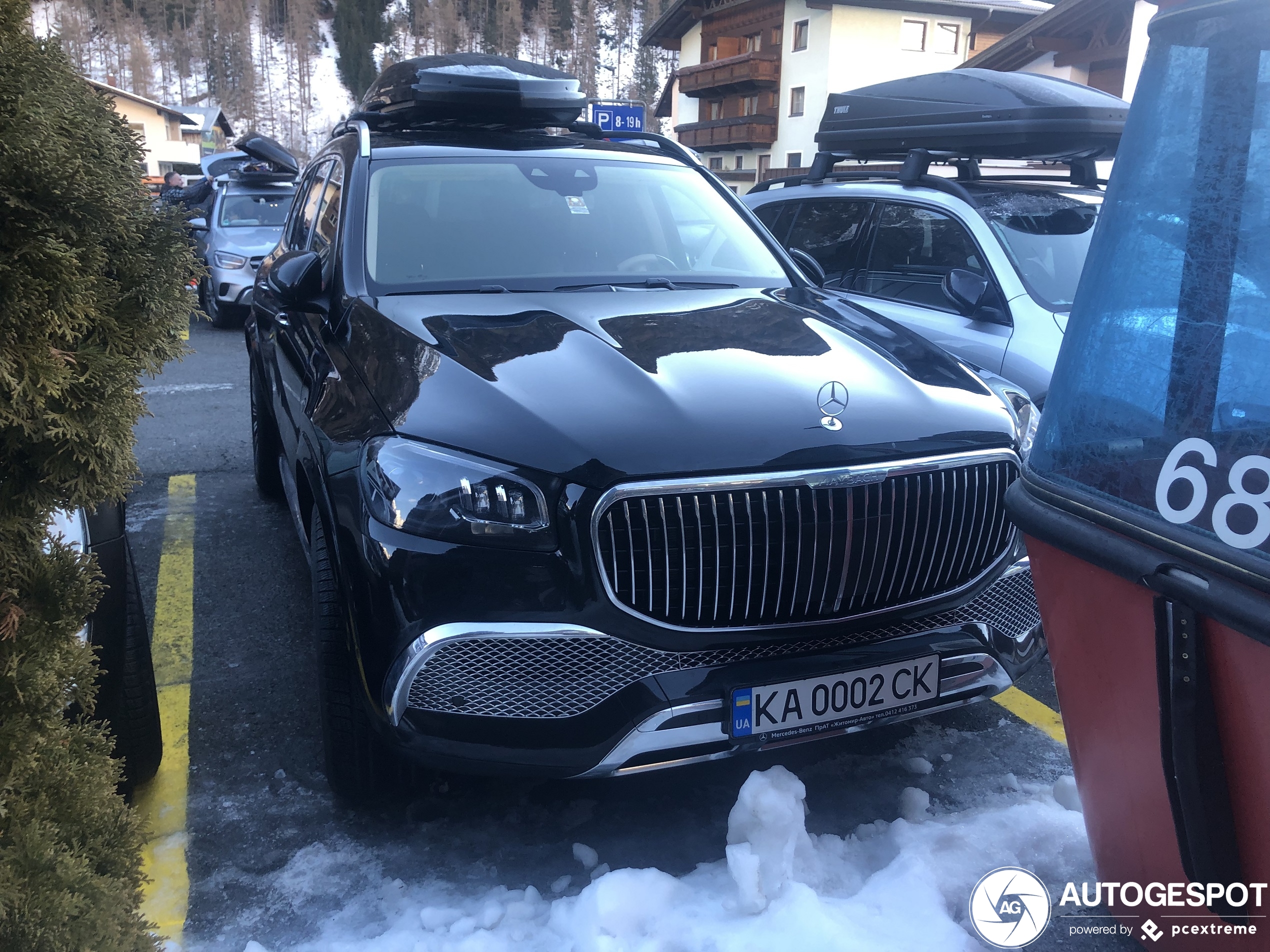 In ultieme luxe vanaf Kiev naar Oostenrijk met een Maybach GLS