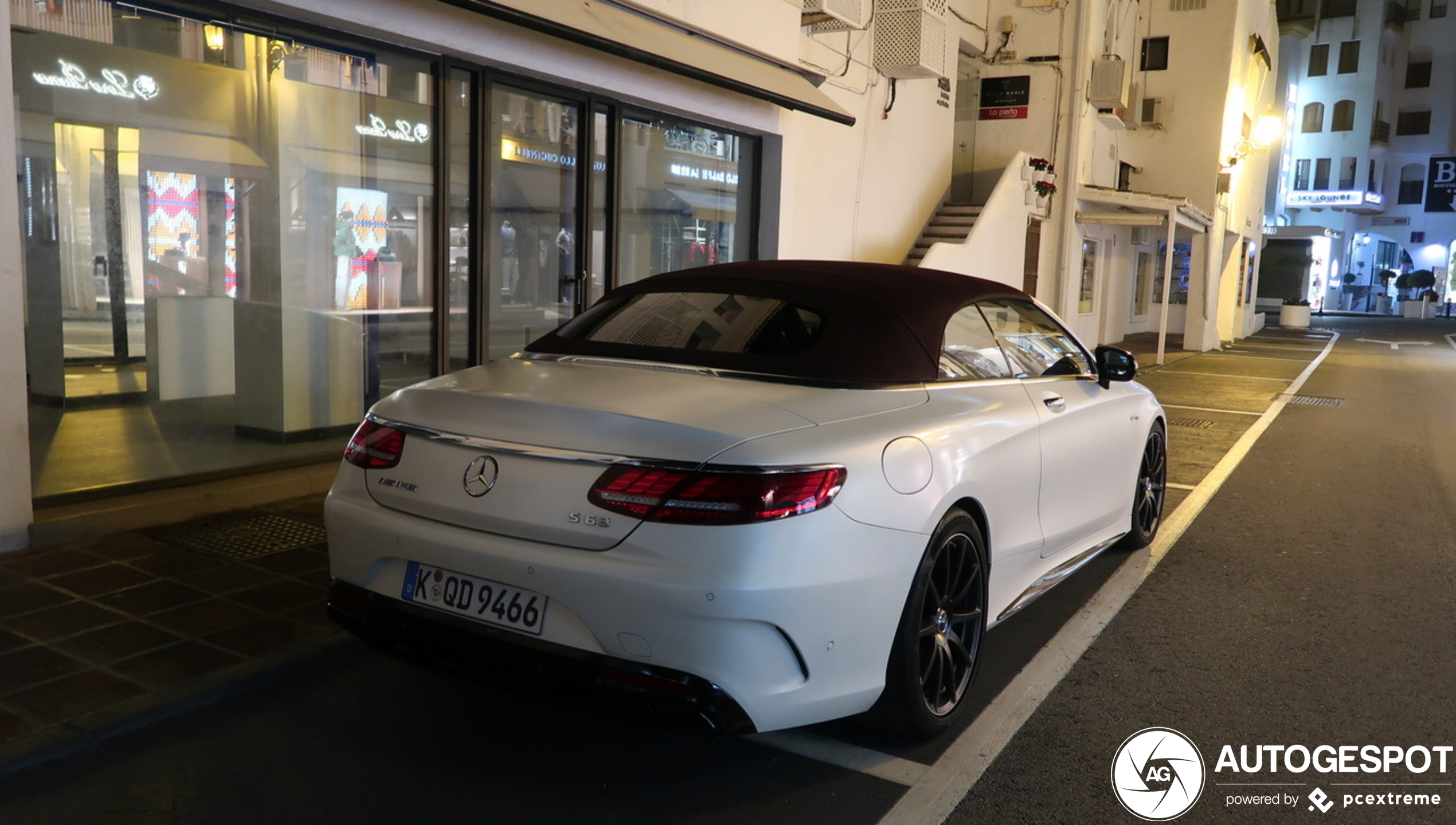 Mercedes-AMG S 63 Convertible A217 2018