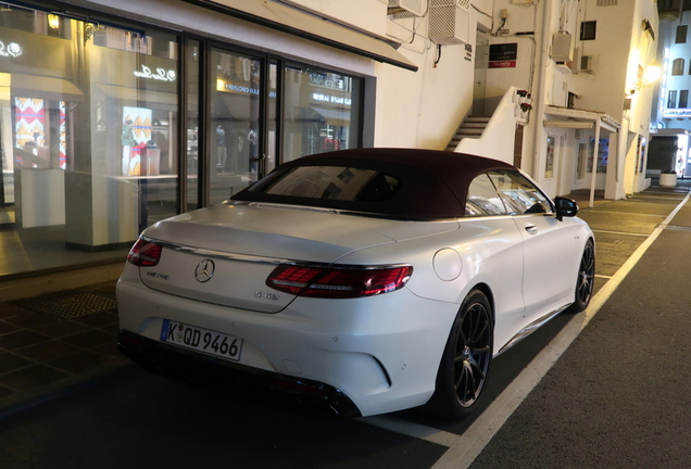 Mercedes-AMG S 63 Convertible A217 2018