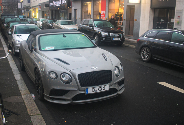 Bentley Continental Supersports Convertible 2018