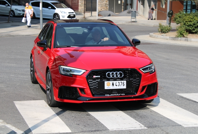 Audi RS3 Sportback 8V 2018