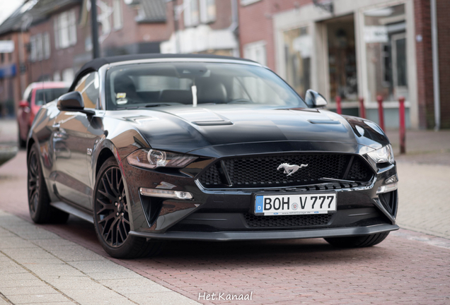 Ford Mustang GT Convertible 2018