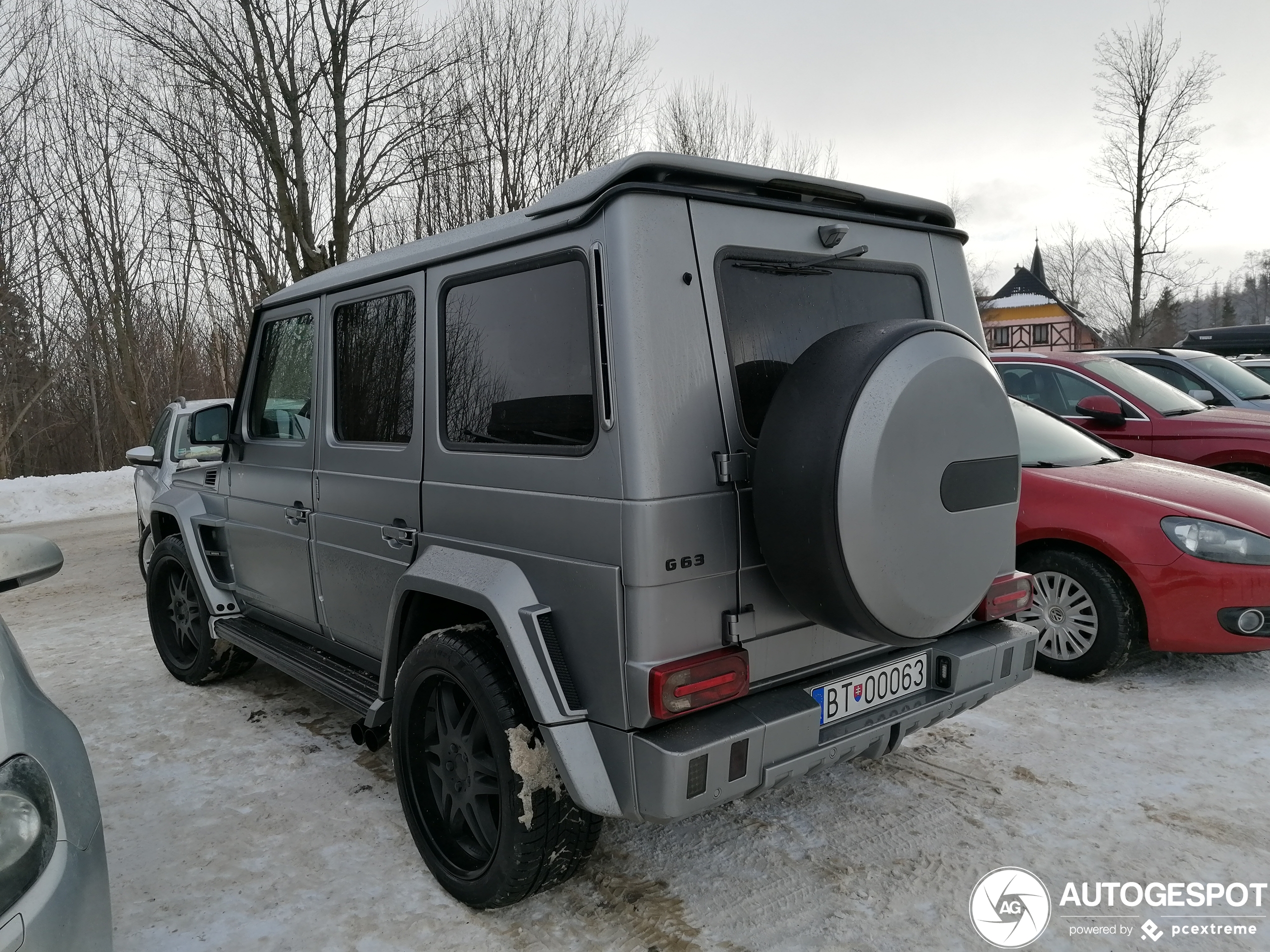 Veilig op wintersport met de G 63 AMG