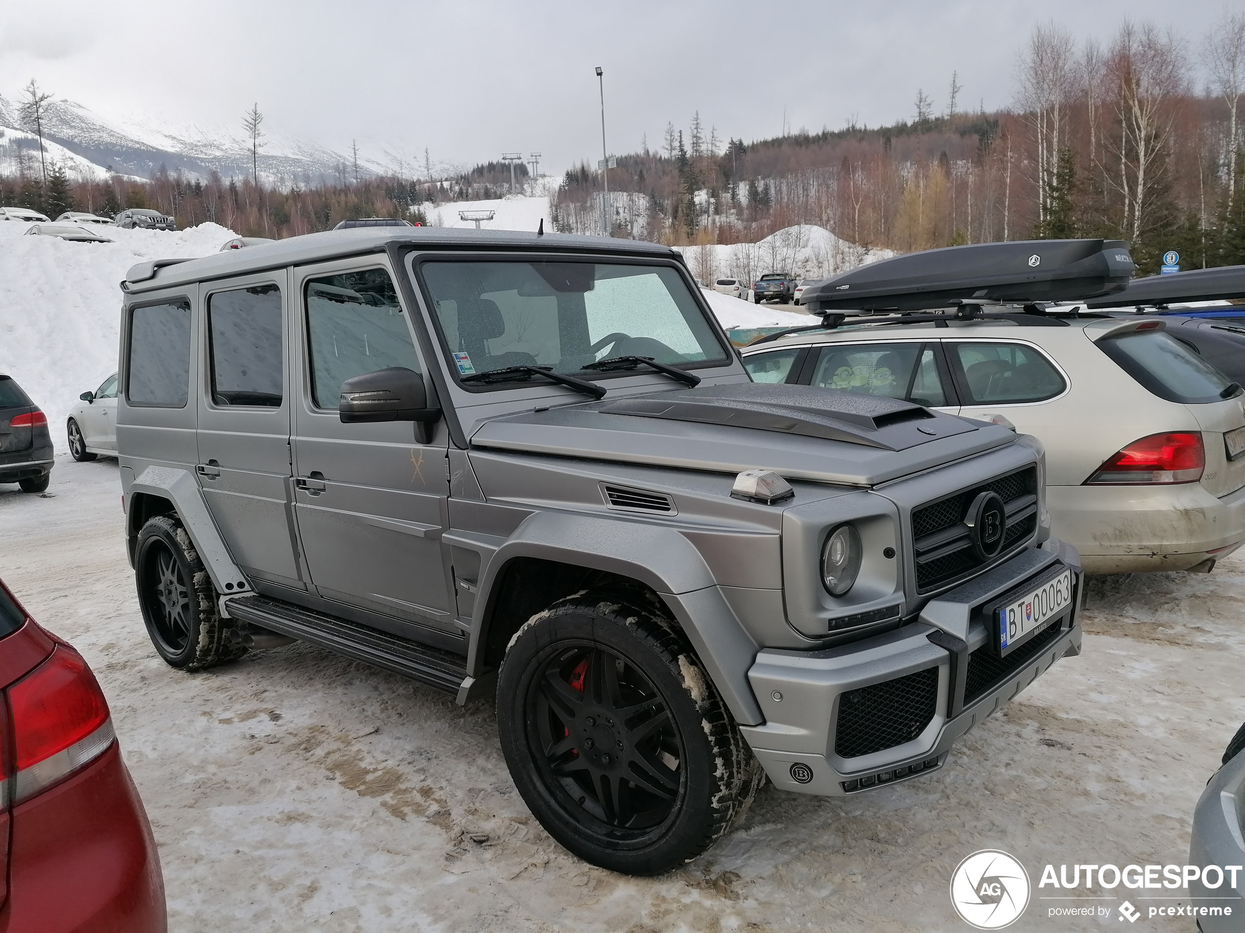 Veilig op wintersport met de G 63 AMG