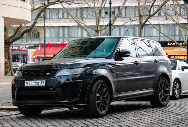 Land Rover Range Rover Sport SVR 2018