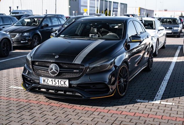 Mercedes-AMG A 45 W176 Yellow Night Edition