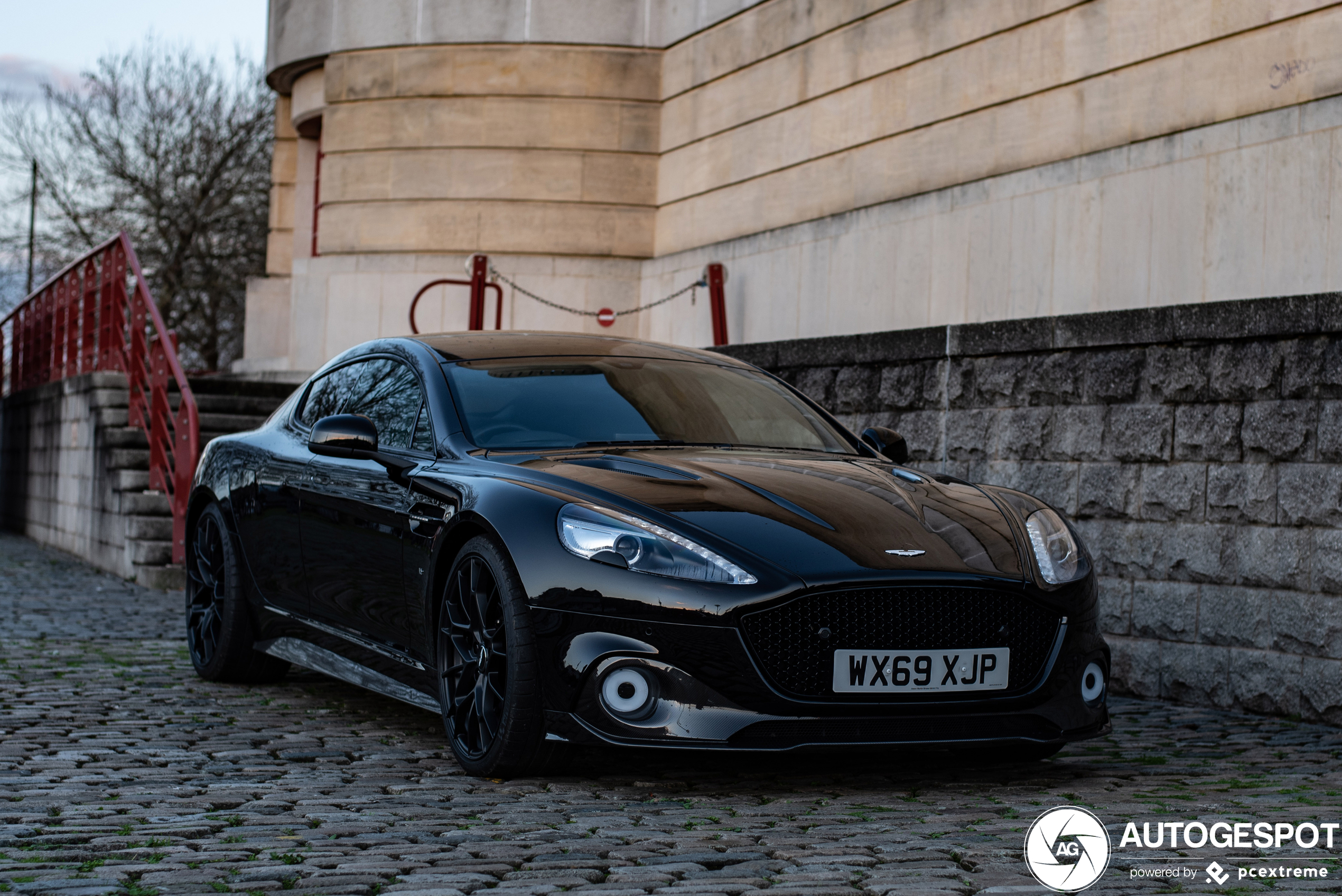 Blacked out: Aston Martin Rapide S AMR