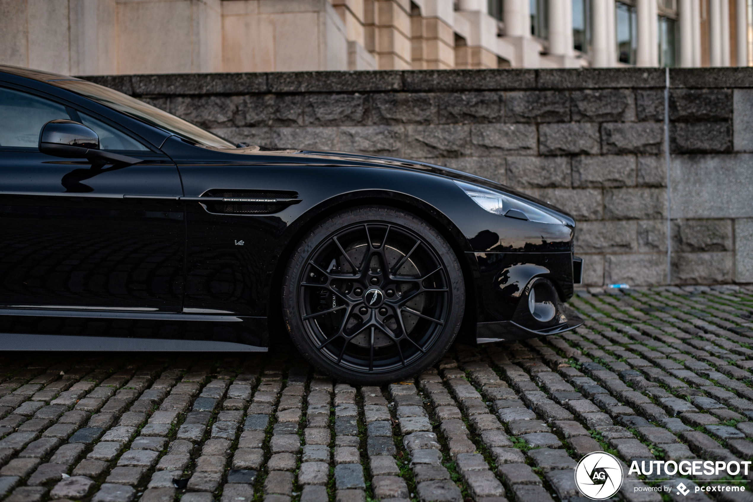 Blacked out: Aston Martin Rapide S AMR