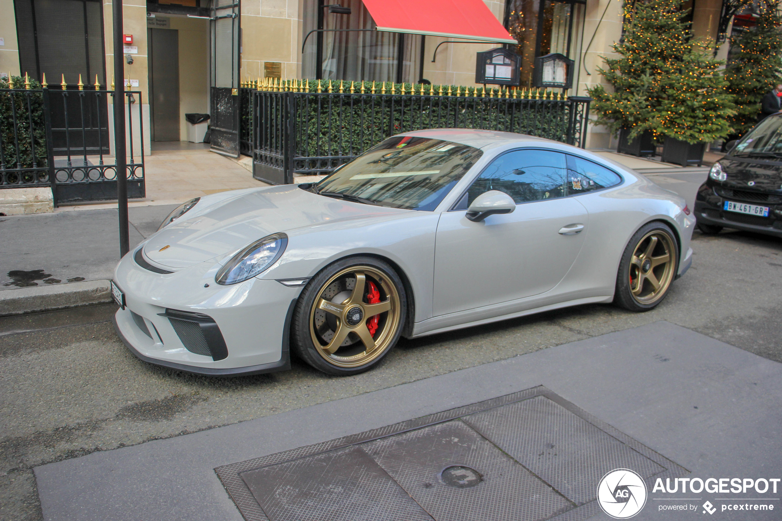 2x Porsche 911 GT3 met dikke velgen