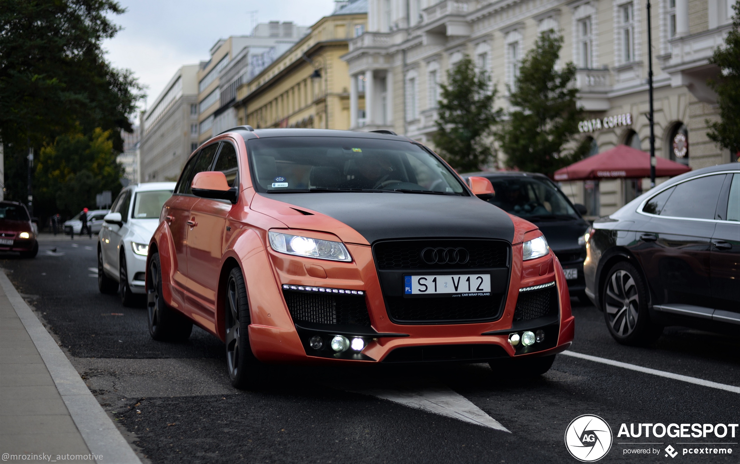 Bizarre Q7 V12 PPI rijdt nog steeds rond, nu met nieuwe wrap!