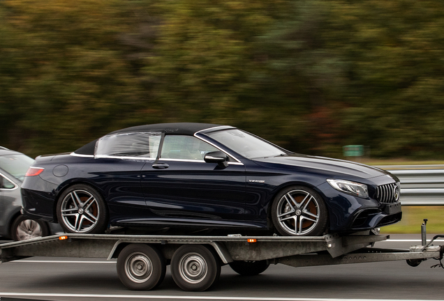 Mercedes-AMG S 63 Convertible A217 2018