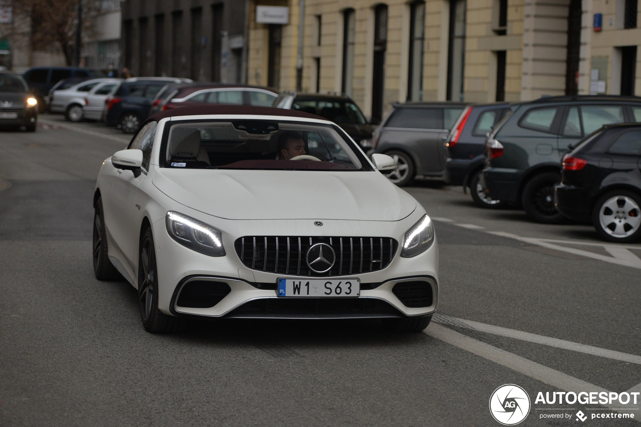 Mercedes-AMG S 63 Convertible A217 2018