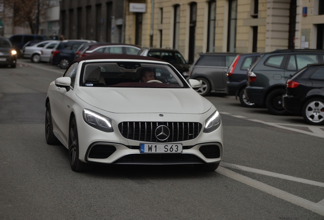 Mercedes-AMG S 63 Convertible A217 2018