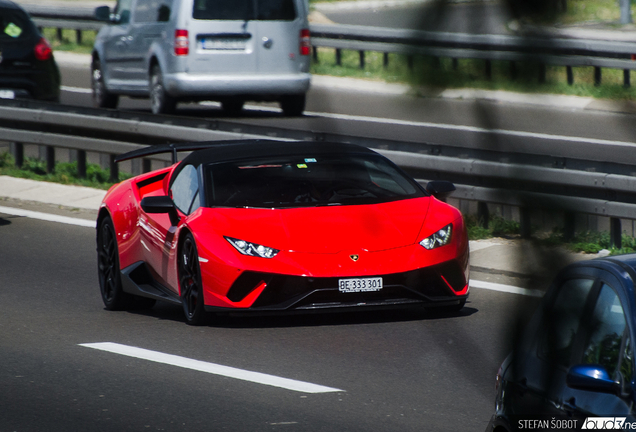 Lamborghini Huracán LP640-4 Performante Spyder