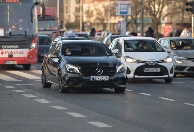 Mercedes-AMG A 45 W176 Yellow Night Edition