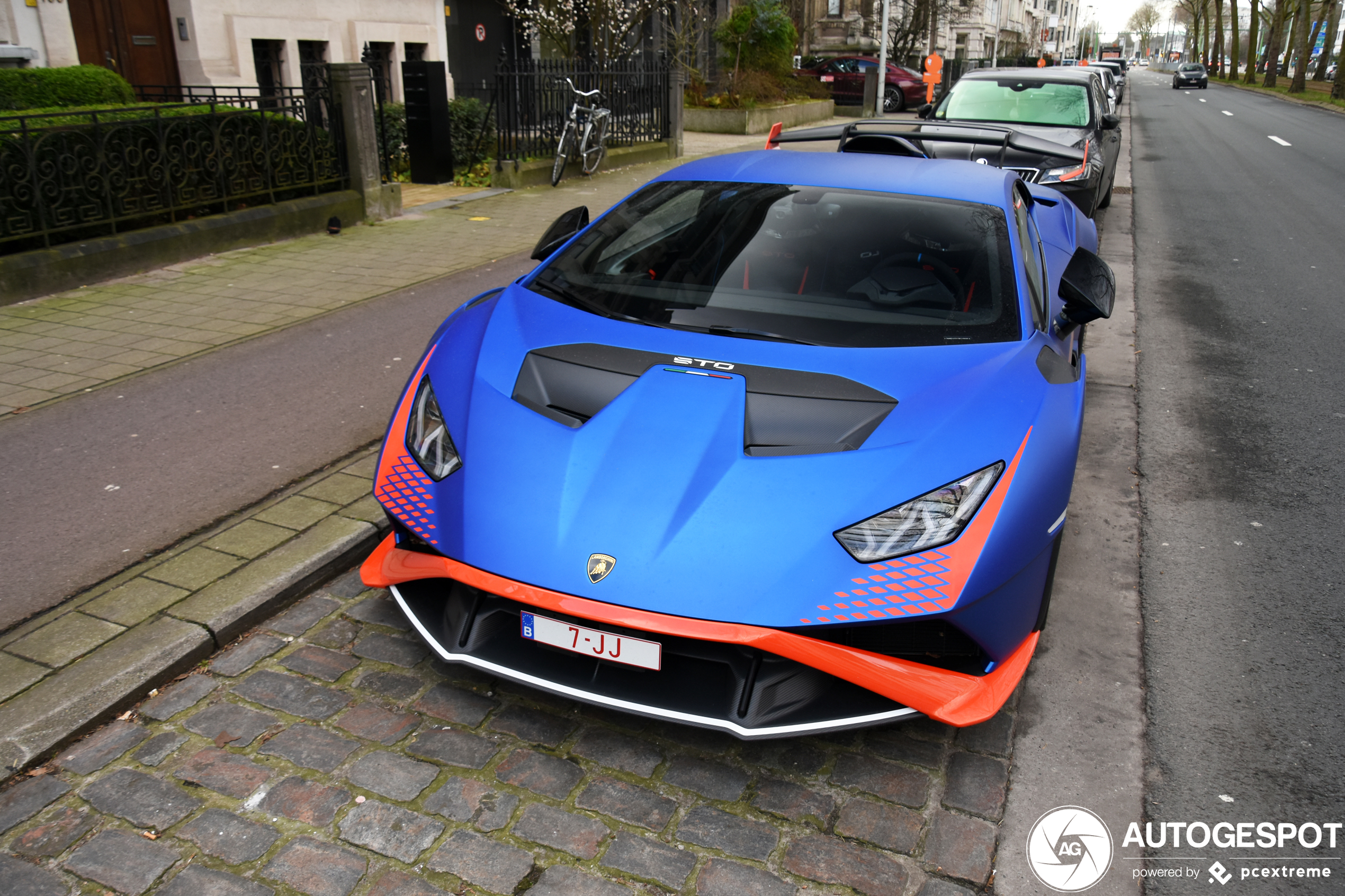 Belgische Lamborghini Huracán STO is opvallend!