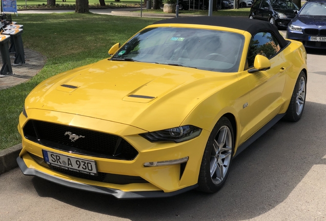Ford Mustang GT Convertible 2018