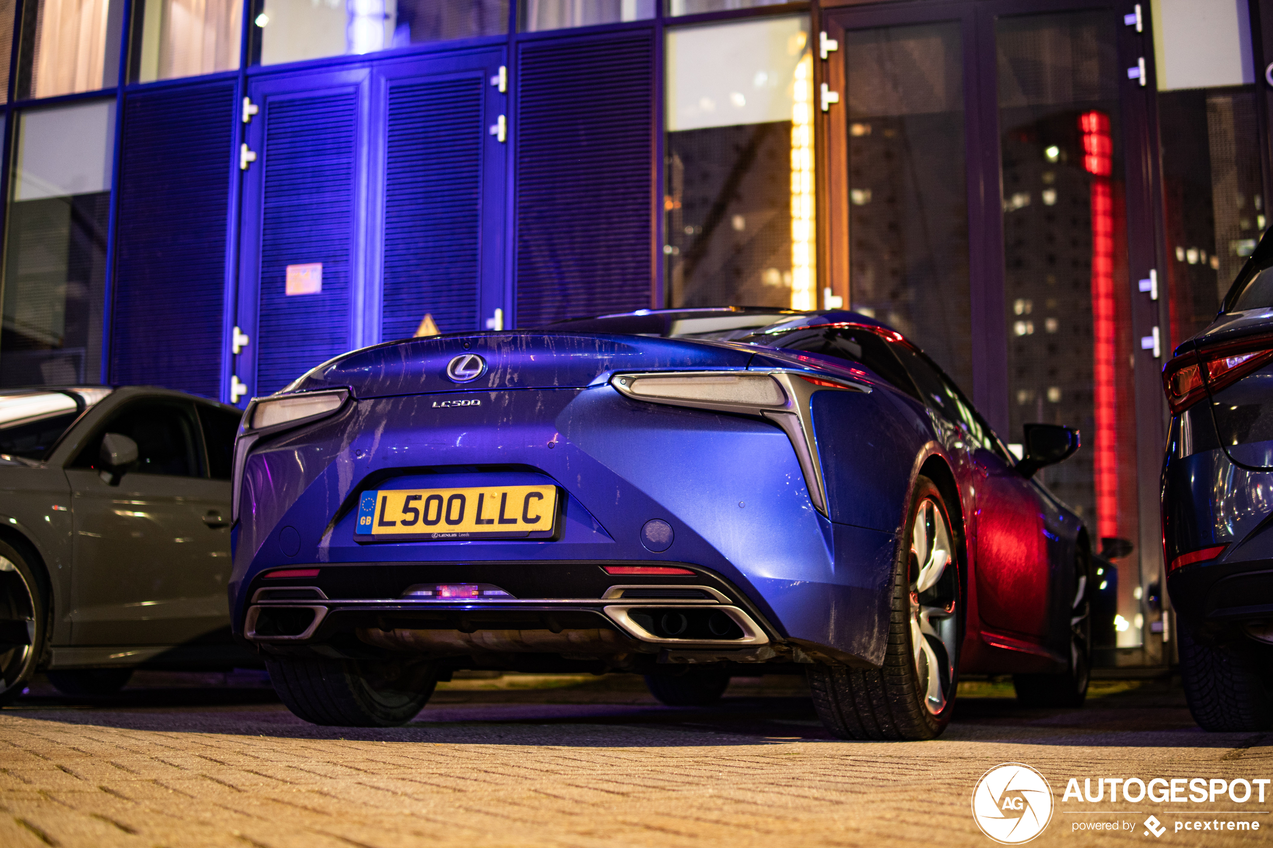 Lexus LC 500 Structural Blue Edition