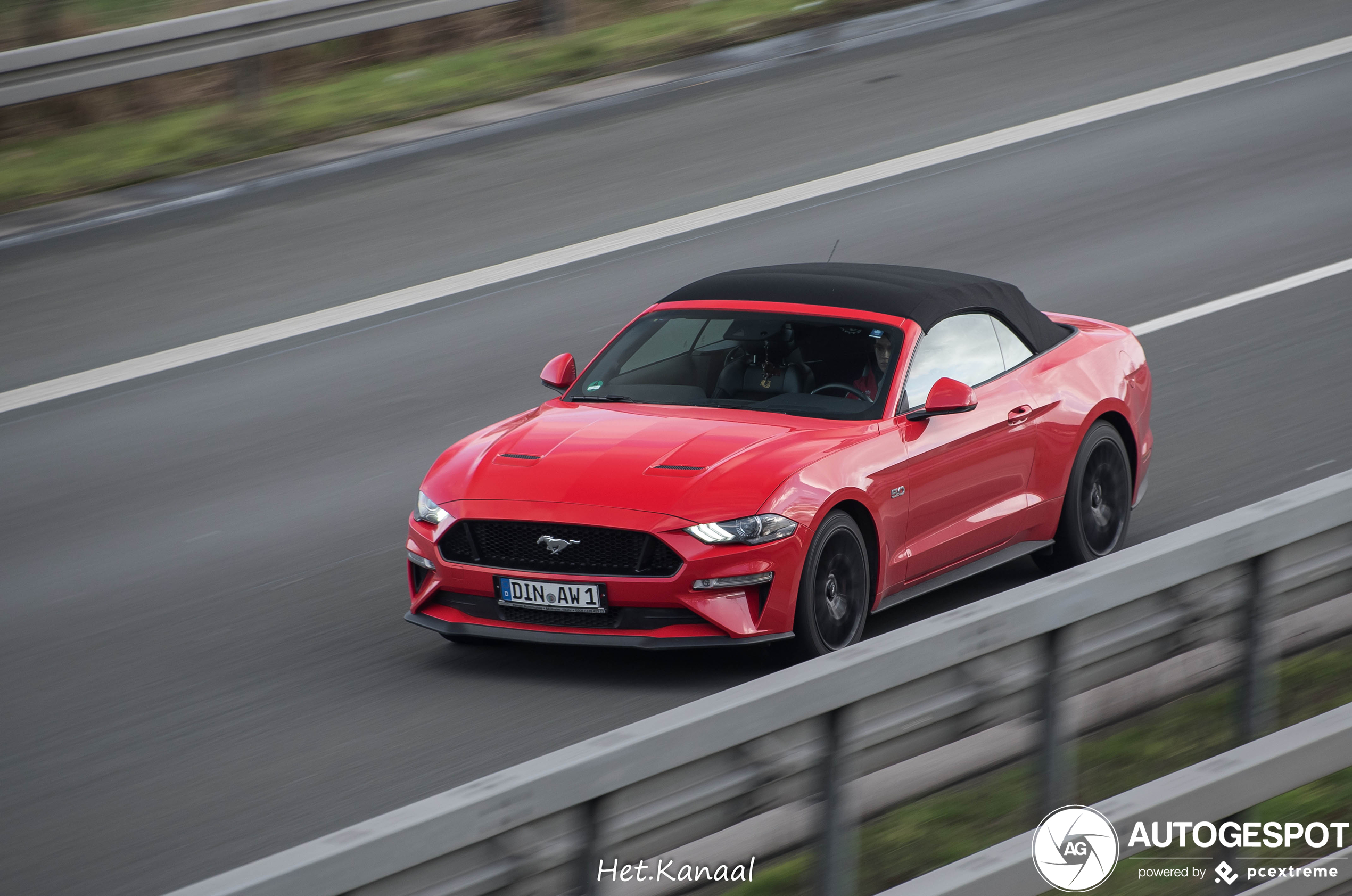 Ford Mustang GT Convertible 2018