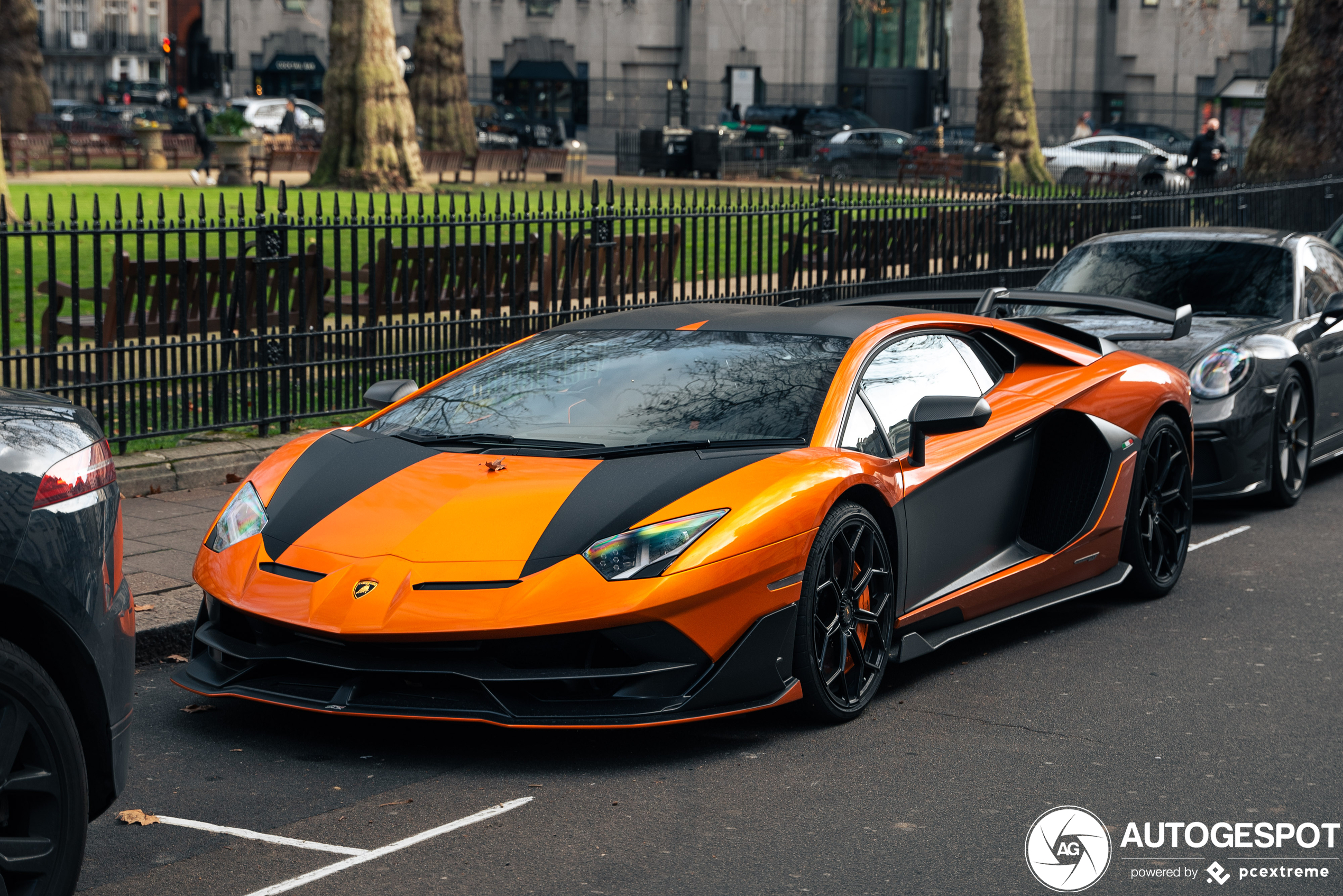 Heftige Aventador SVJ in London