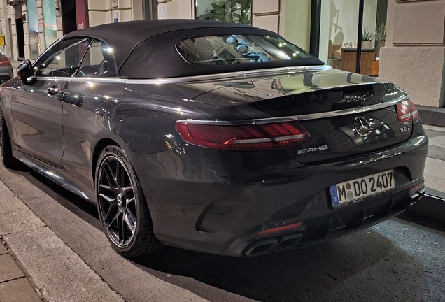 Mercedes-AMG S 63 Convertible A217 2018