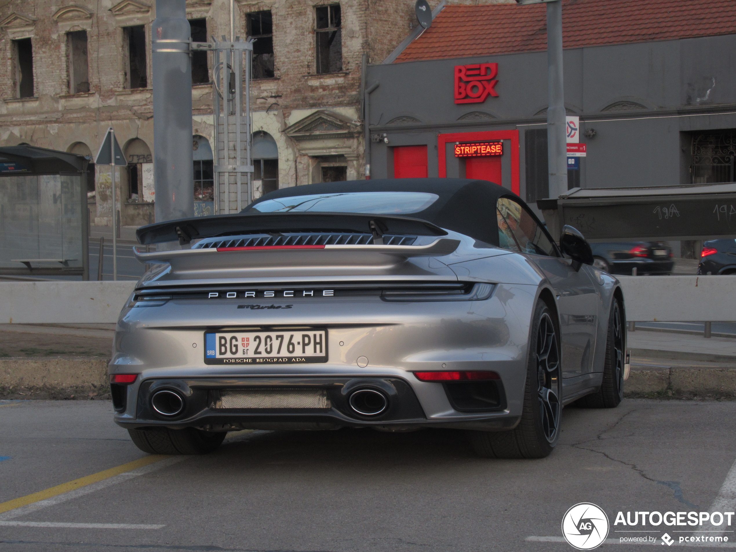 Porsche 992 Turbo S Cabriolet