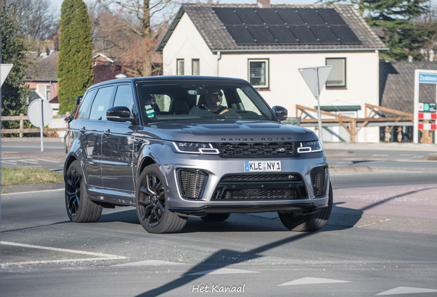 Land Rover Range Rover Sport SVR 2018