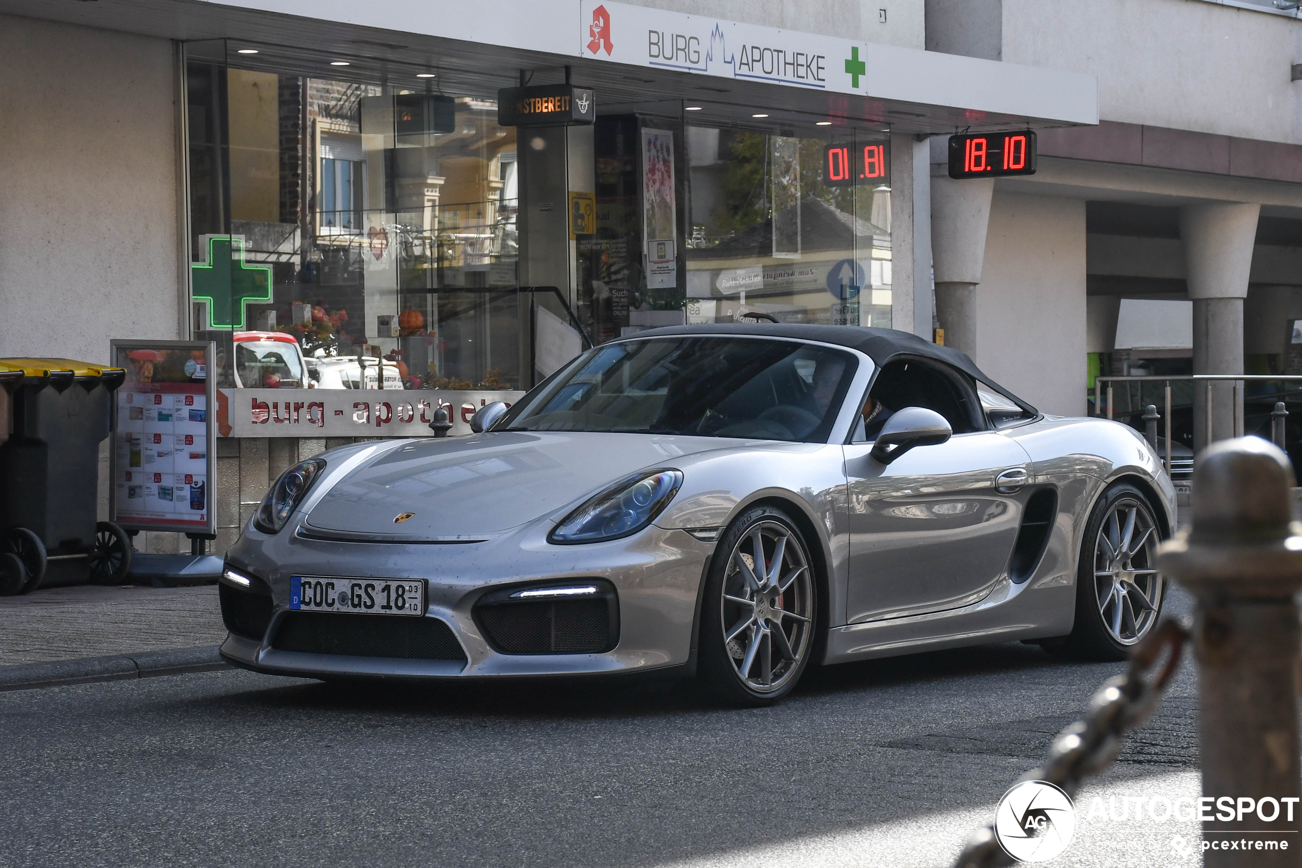 Porsche 981 Boxster Spyder