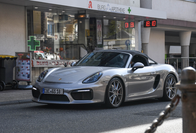 Porsche 981 Boxster Spyder