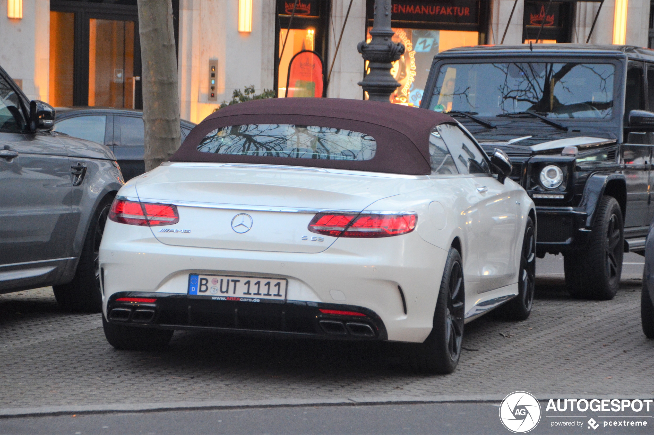 Mercedes-AMG S 63 Convertible A217 2018