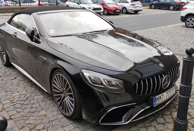 Mercedes-AMG S 63 Convertible A217 2018