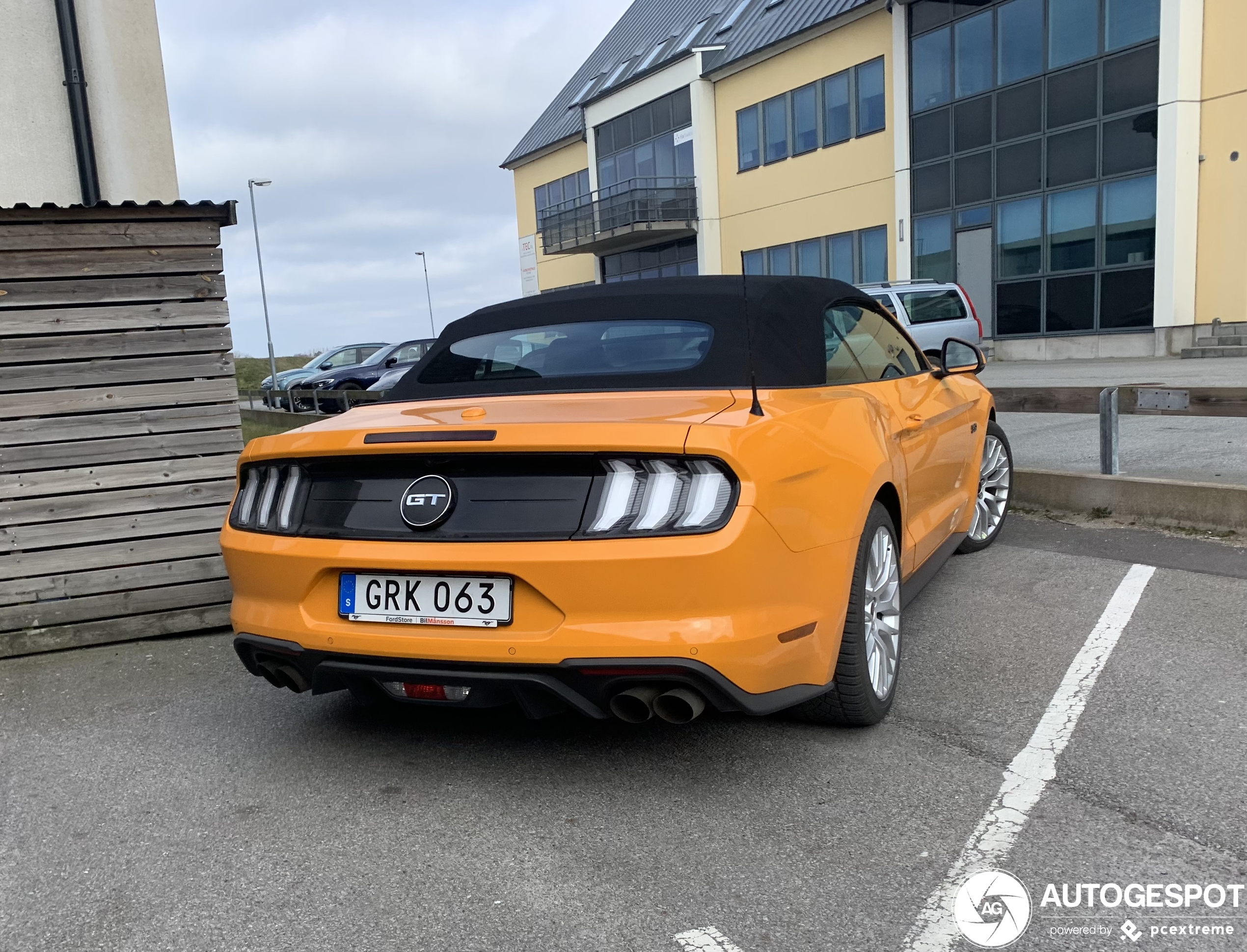 Ford Mustang GT Convertible 2018